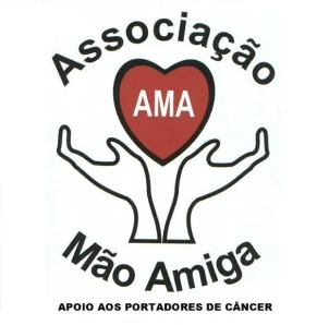Logotipo da AMA Associação Mão Amiga Apoio aos Portadores de Câncer
