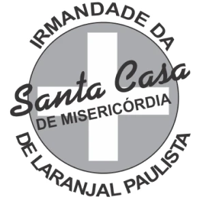 Logotipo da Irmandade da Santa Casa de Misericórdia de Laranjal Paulista