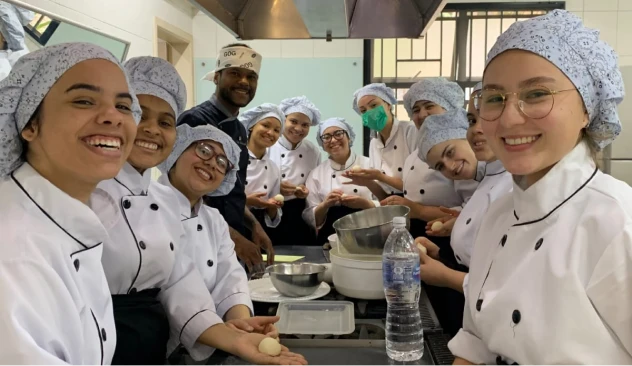 Voluntariados na cozinha