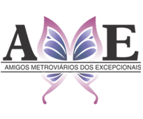 Logo dos Amigos Metroviários dos Excepcionais